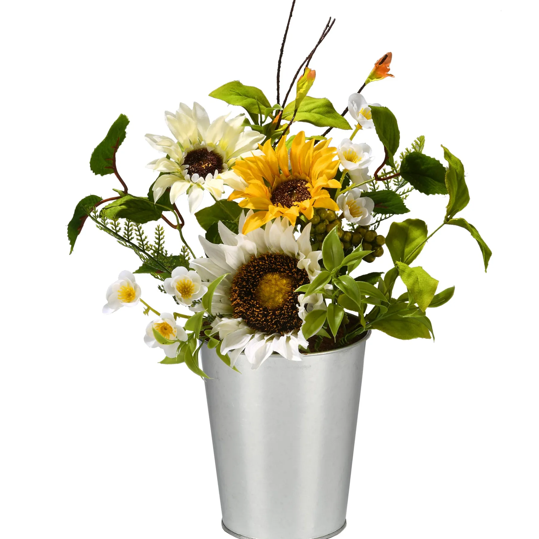 National Tree Company Potted Flower Plants^14" Sunflower Arrangement