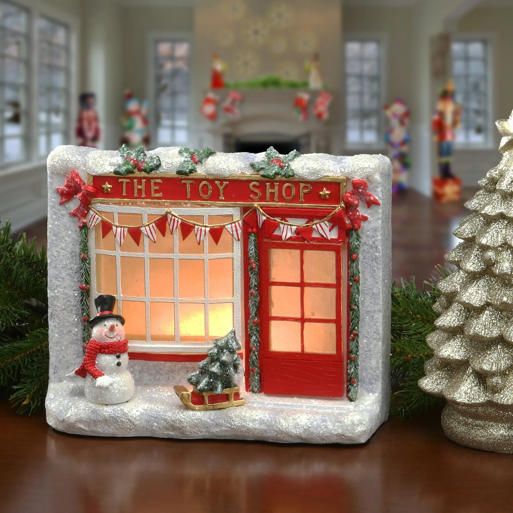 Christmas Accessories-National Tree Company 7" Toy Shop Holiday Decor