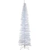 7Ft - 9Ft-National Tree Company Artificial Christmas Tree, White Tinsel, Includes Stand, 7 Feet