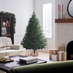 Full-National Tree Company Artificial Christmas Tree, Norway Fir, Green, Includes Stand, 6.5 Feet