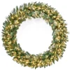 Over 37" Wreath-National Tree Company Artificial Christmas Wreath, Green, Carolina Pine, Christmas Collection, 60 Inches