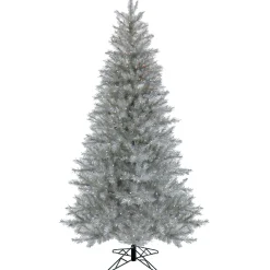 7Ft - 9Ft-National Tree Company Artificial Crystal Pine Hinged Christmas Tree, Pre-Lit With Dual Colored Led Lights, Plug In, 9 Ft