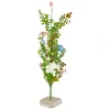 Easter Table Decor-National Tree Company Artificial Decorative Tree, Decorated With Pastel Eggs, Flower Blooms, Includes Wooden Block Base, Easter Collection, 24 Inches