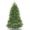 5Ft - 6Ft-National Tree Company Artificial Full Christmas Tree, Green, Dunhill Fir, Includes Stand, 6 Feet