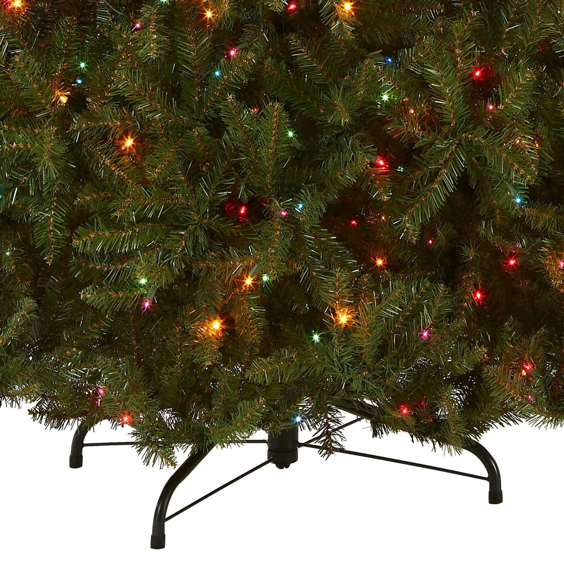 7Ft - 9Ft-National Tree Company Artificial Full Christmas Tree, Green, Dunhill Fir, Includes Stand, 7.5 Feet