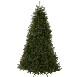Full-National Tree Company Artificial Full Christmas Tree, Green, Dunhill Fir, Includes Stand, 6.5 Feet