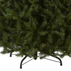 Full-National Tree Company Artificial Full Christmas Tree, Green, Dunhill Fir, Includes Stand, 6.5 Feet