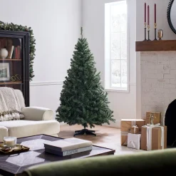 5Ft - 6Ft-National Tree Company Artificial Medium Christmas Tree, Green, Kincaid Spruce, Includes Stand, 6 Feet