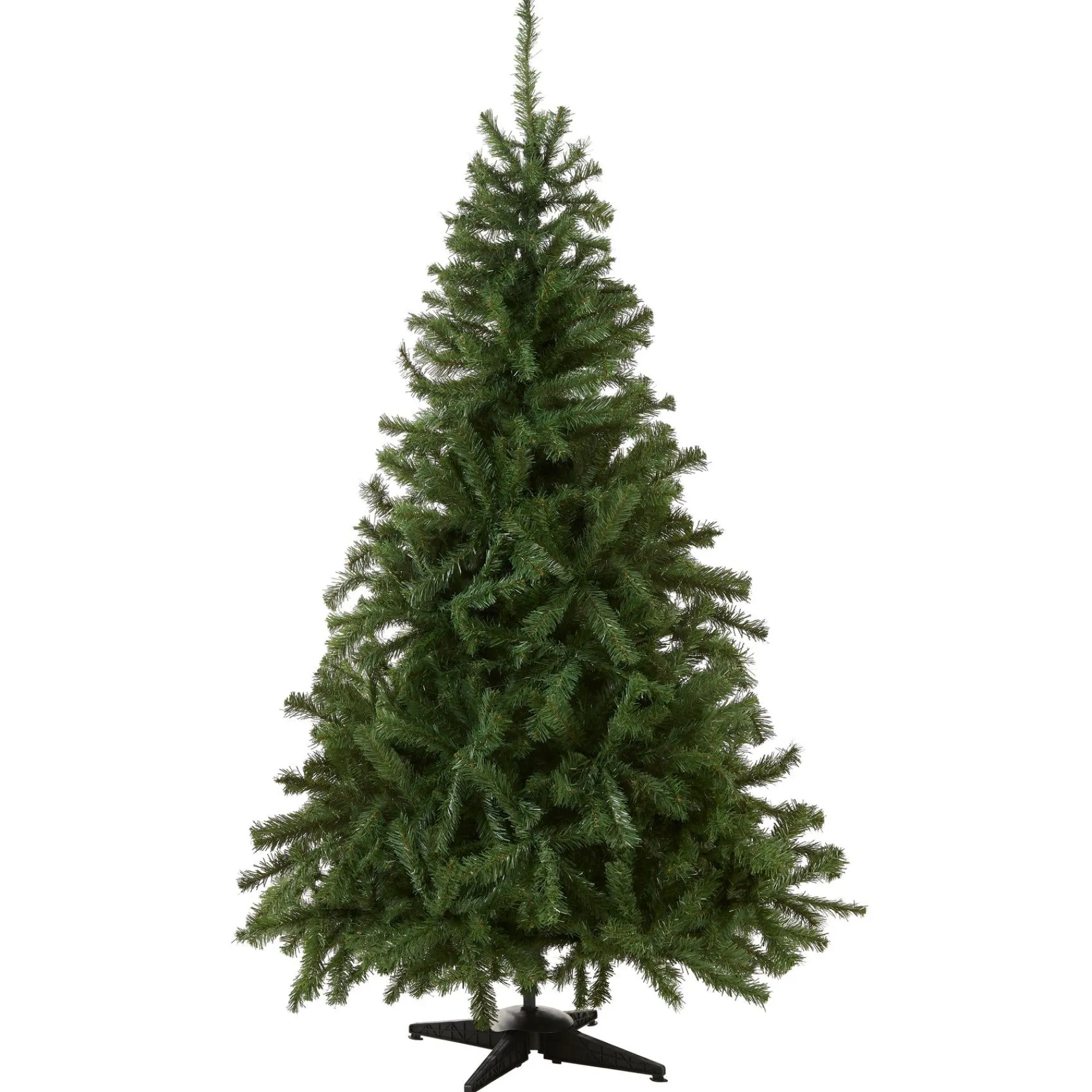 Full-National Tree Company Artificial Medium Christmas Tree, Green, Kincaid Spruce, Includes Stand, 6 Feet