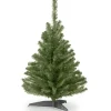 Unlit-National Tree Company Artificial Mini Christmas Tree, Green, Kincaid Spruce, Includes Stand, 3 Feet