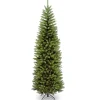 National Tree Company Slim^Artificial Slim Christmas Tree, Green, Kingswood Fir, Includes Stand, 7 Feet
