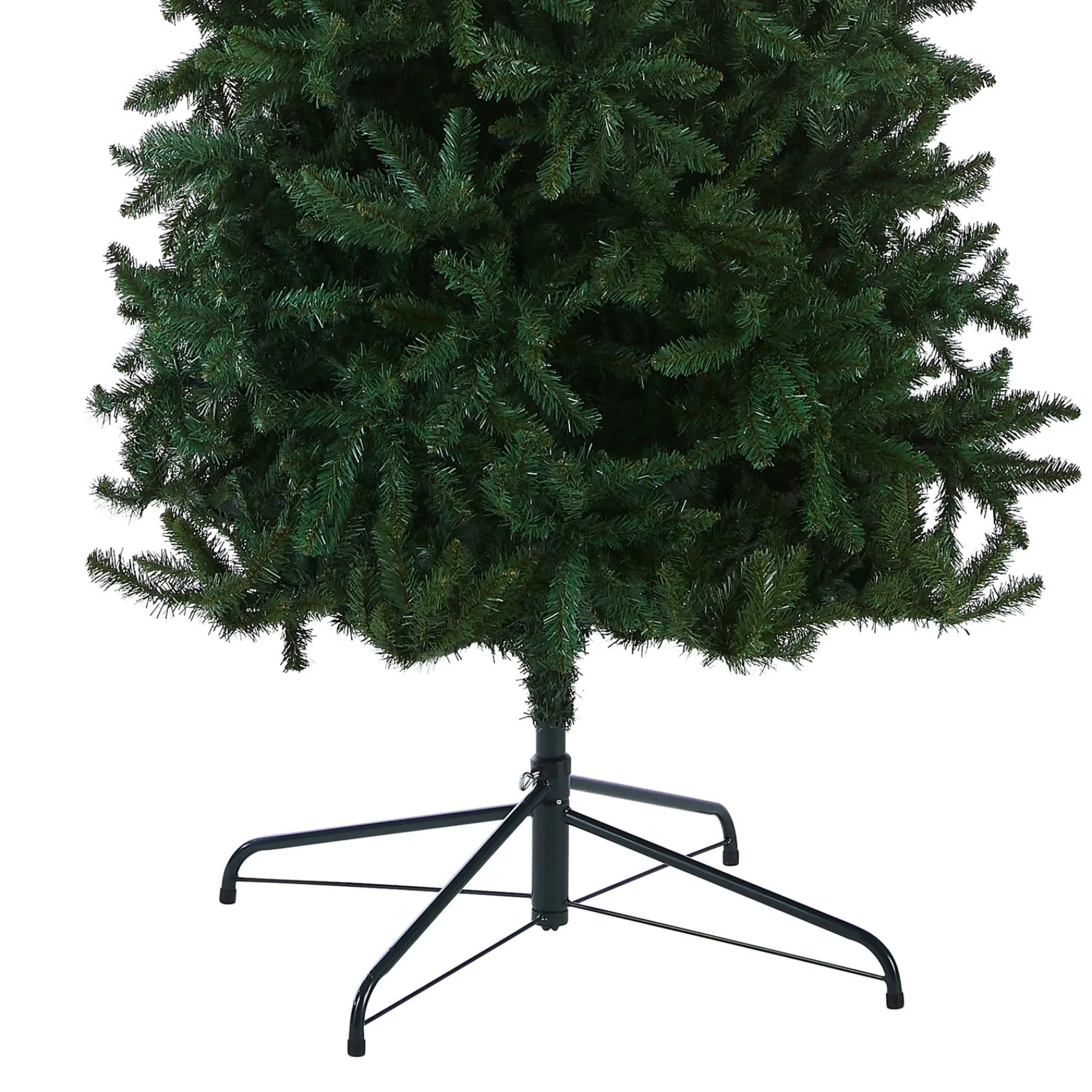 10Ft And Taller-National Tree Company Artificial Slim Christmas Tree, Green, Kingswood Fir, Includes Stand, 12 Feet