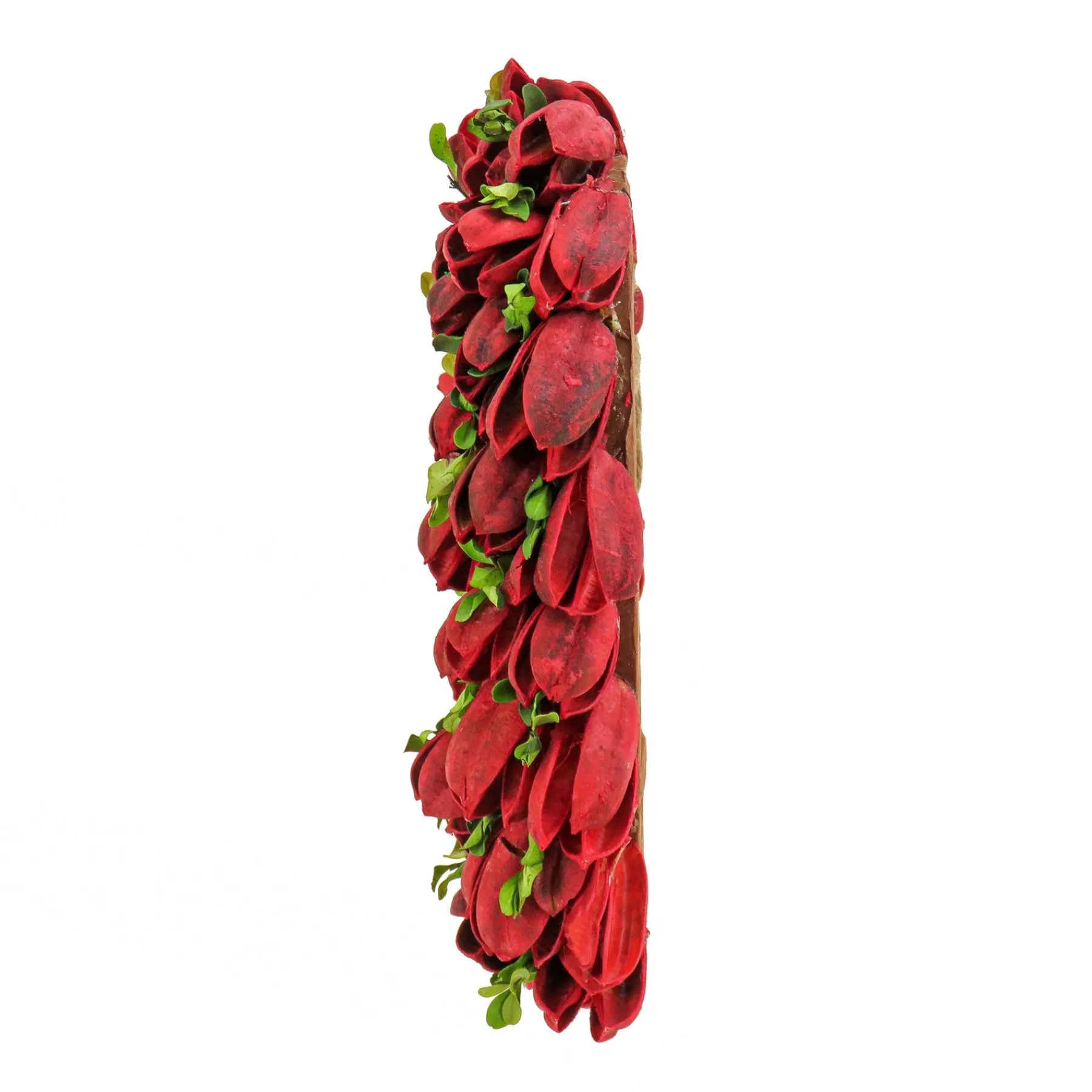 Valentine'S Day Wreath-National Tree Company Artificial Valentine'S Floral Heart Wreath, Decorated With Red Leaves, Valentine'S Day Collection, 12 Inches