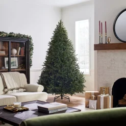 Full-National Tree Company Feel Real' Artificial Christmas Tree, Norway Fir, Green, Includes Stand, 7.5 Feet