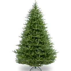 Full-National Tree Company Feel Real' Artificial Christmas Tree, Norway Fir, Green, Includes Stand, 7.5 Feet