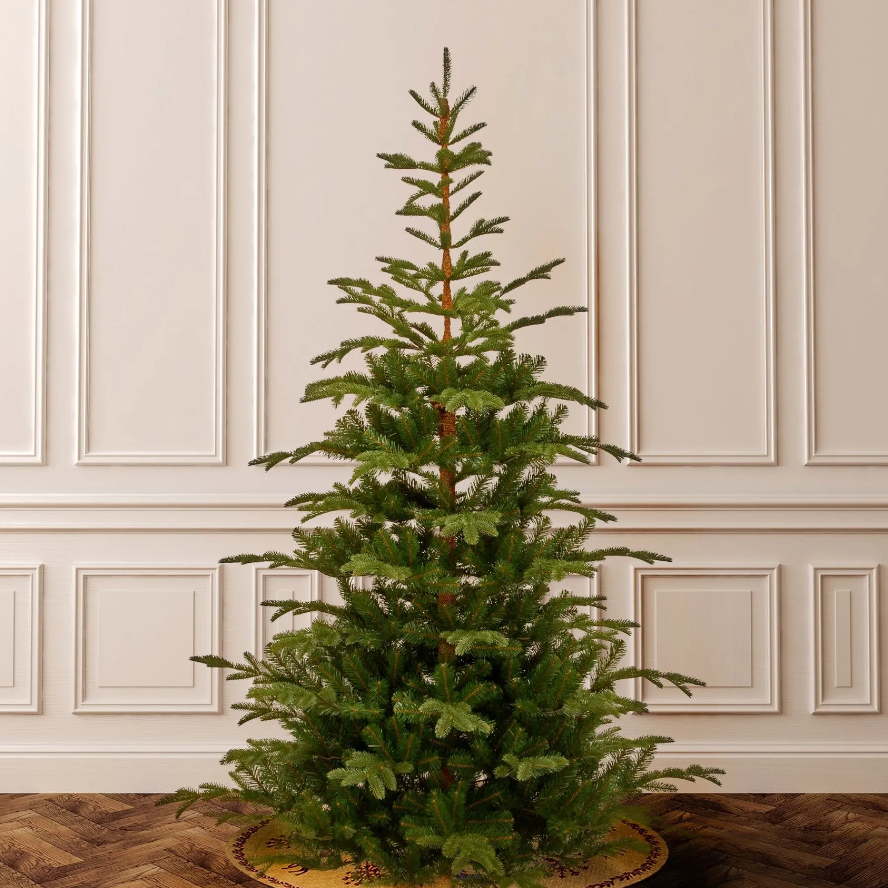 7Ft - 9Ft-National Tree Company Feel Real' Artificial Christmas Tree, Norwegian Spruce, Green, Includes Stand, 7.5 Feet