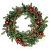 21" To 24" Wreath-National Tree Company First Traditions 24" Scotch Creek Fir Pre-Lit Wreath