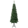 Slim-National Tree Company First Traditions Artificial Linden Spruce Wrapped Christmas Tree, Fire Resistant And Hypoallergenic, 6 Ft