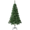 National Tree Company Slim^First Traditions Artificial Linden Spruce Wrapped Christmas Tree, Fire Resistant And Hypoallergenic, 6 Ft