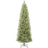 Slim-National Tree Company First Traditions Collection, 7.5Ft Artificial Arcadia Pine Cashmere Slim Christmas Hinged Tree