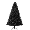 National Tree Company Full^First Traditions Color Pop Christmas Tree, Black 7.5 Ft