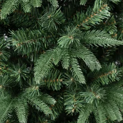 Slim-National Tree Company First Traditions Duxbury Slim Christmas Tree With Hinged Branches, 7.5 Ft