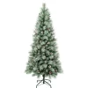 Full-National Tree Company First Traditions Perry Hard Needle Christmas Tree, 6 Ft