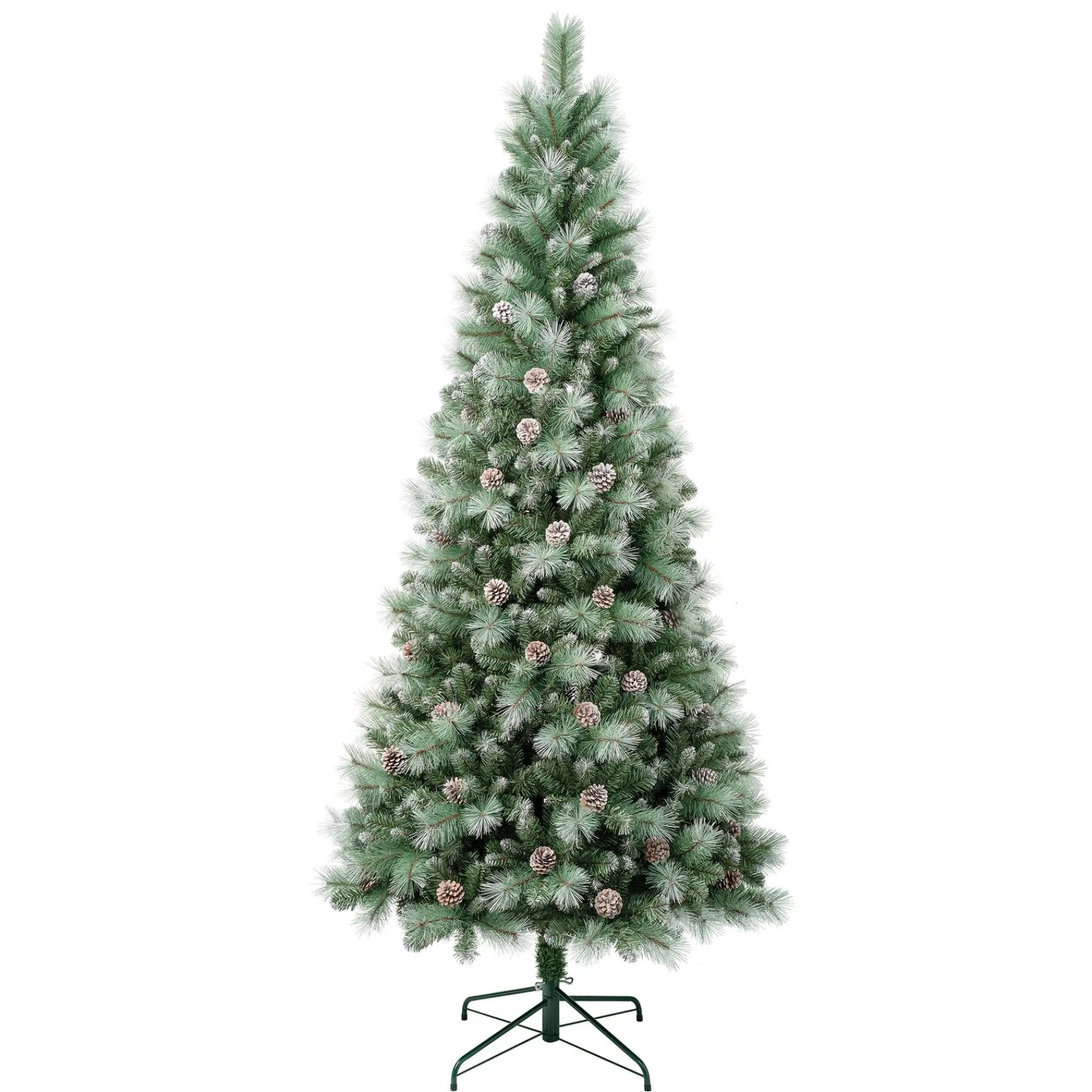 7Ft - 9Ft-National Tree Company First Traditions Perry Hard Needle Christmas Tree, 7.5 Ft