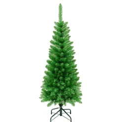 National Tree Company Slim^First Traditions Rowan Pencil Slim Christmas Tree, 4.5 Ft