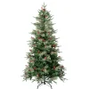 National Tree Company Full^First Traditions Virginia Blue Pine Christmas Tree With Hinged Branches, 6 Ft