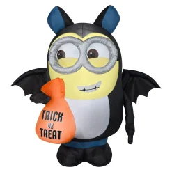 Halloween Inflatable Decoration-National Tree Company Halloween Airblown 42" Dave In Bat Costume