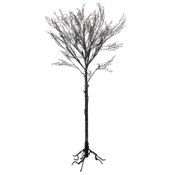 Halloween Christmas Tree-National Tree Company Halloween Artificial Tree Decoration, Black, Leafless, Includes Stand, 68 Inches