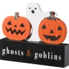 Halloween Signs Decoration-National Tree Company Halloween Ghosts And Goblins Sign Decoration, 6 In