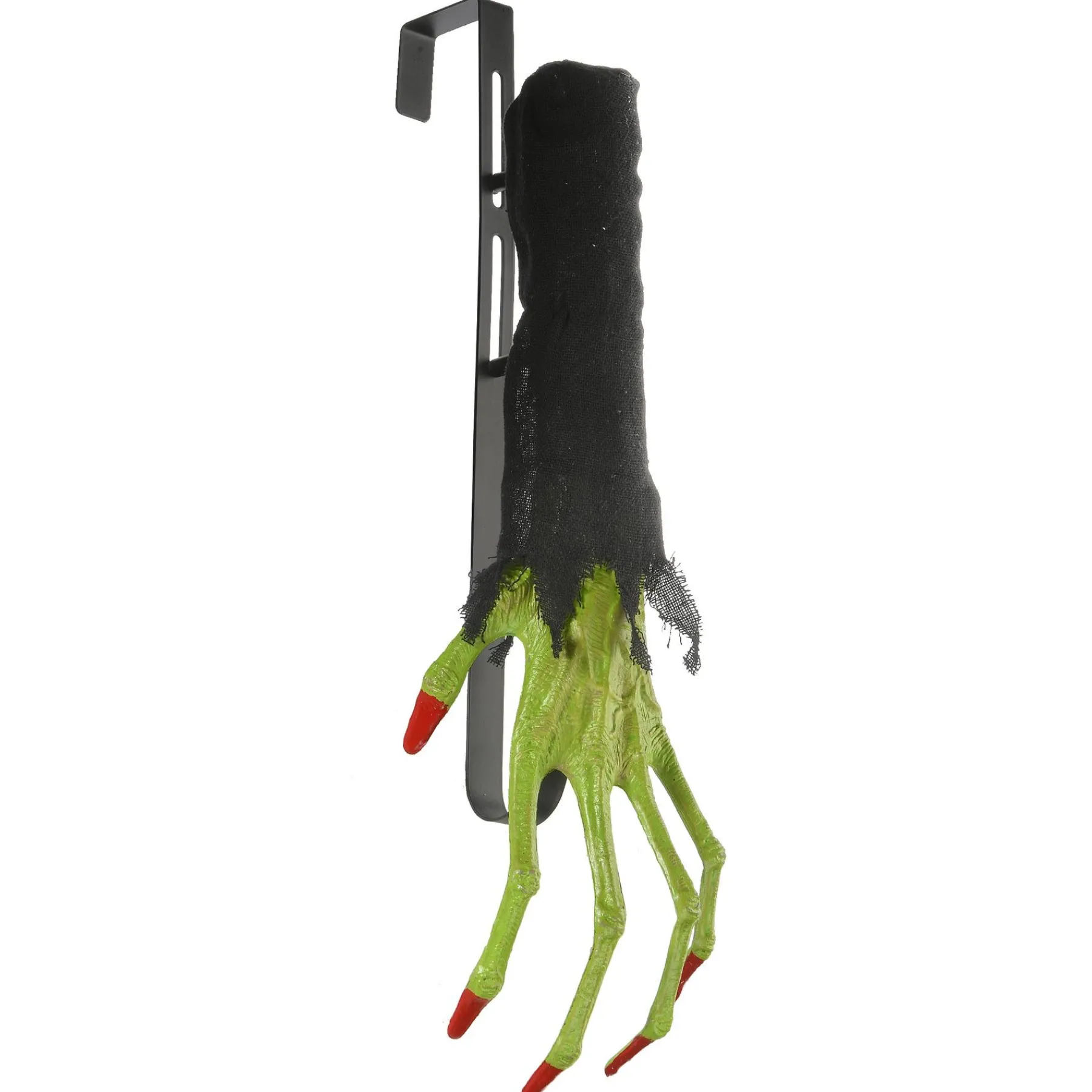 Halloween Wreath-National Tree Company Halloween Green Zombie Arm And Hand Wreath Hanger, 18 Inches