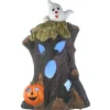 Halloween Table Decoration-National Tree Company Halloween Haunted Tree Trunk Decoration, Led Lights, 18 Inches
