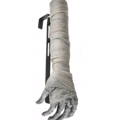 Halloween Wreath-National Tree Company Halloween Mummy Arm And Hand Wreath Hanger, 18 Inches