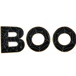 Halloween Outdoor Decoration-National Tree Company Halloween Pre Lit Lawn Decoration, Orange, 'Boo', Led Lights, Includes Garden Stakes, 47 Inches