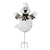 Halloween Outdoor Decoration-National Tree Company Halloween Pre Lit Lawn Decoration, White, Boo Ghost, Led Lights, Plug In, 32 Inches