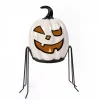Halloween Table Decoration-National Tree Company Halloween Pre Lit Tabletop Decoration, White, Ghost Pumpkin, Includes Stand, 15 Inches