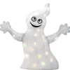 Halloween Outdoor Decoration-National Tree Company Halloween Pre-Lit White Ghost Outdoor Decoration, Led Lights, 18 Inches