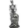 Halloween Table Decoration-National Tree Company Halloween Silver Skeleton On Gravestone, 20 Inches