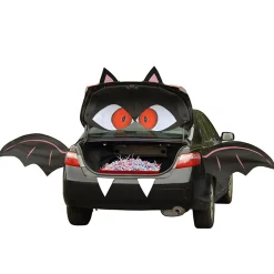 Halloween Car Decoration-National Tree Company Halloween Tricky Trunks Car Decoration Kit, Bat, 8-Piece Kit