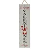 Valentine'S Day Accessories-National Tree Company Happy Valentine'S Day' Hanging Wall Decoration, White, Valentine'S Day Collection, 24 Inches