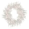 25" To 36" Wreath-National Tree Company Hgtv Home Collection Pre-Lit Christmas By The Sea Coral Artificial Wreath Pre-Strung With Warm White Led Lights , Plug In With Timer, Hgtv Home Collection, Coral, 30In