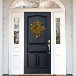 Christmas Greenery-National Tree Company 32In. Glittery Gold Dunhill Fir Bethlehem Star With Battery Operated Led Lights