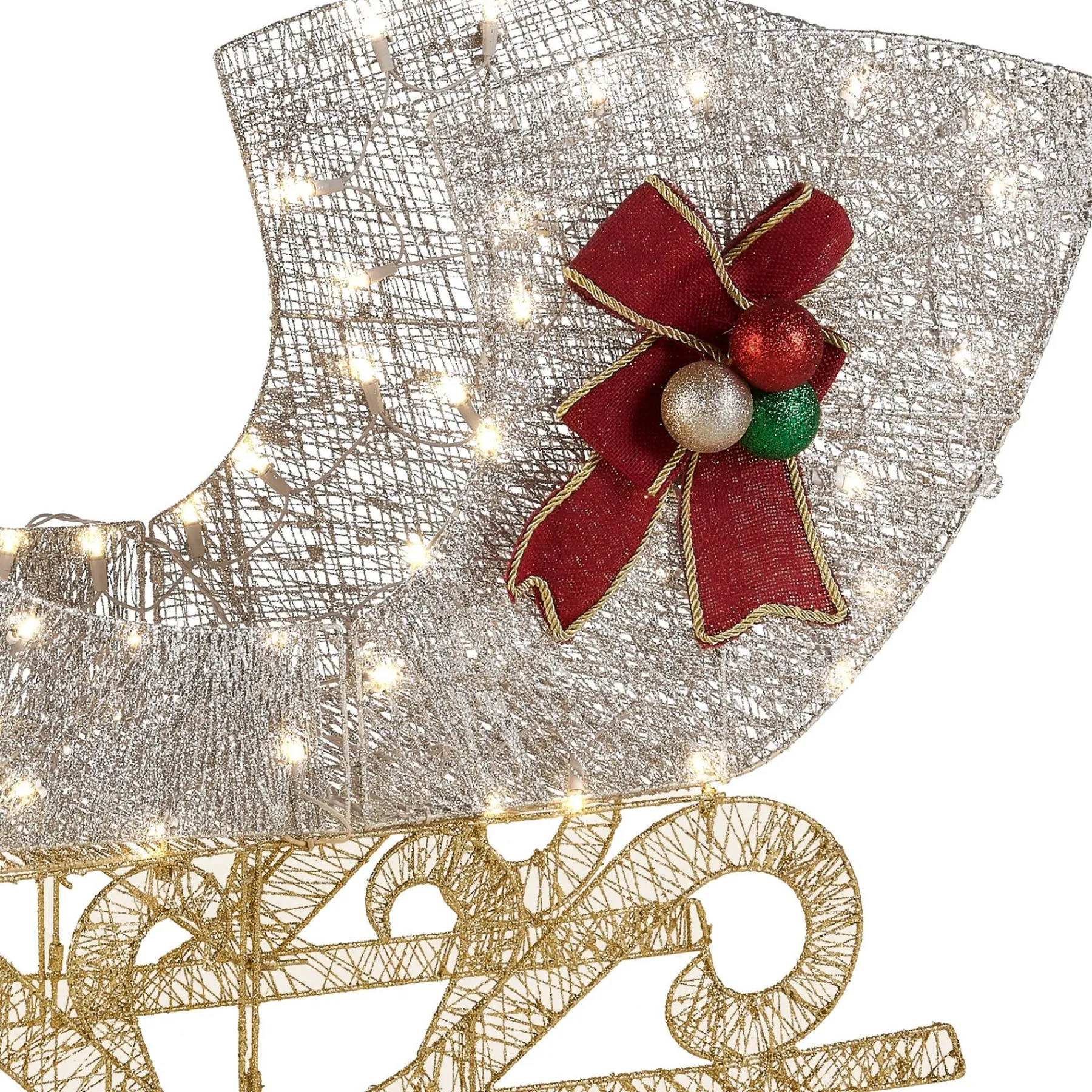 Christmas Outdoor Accessories-National Tree Company 38In. Santas Sleigh With Led Lights