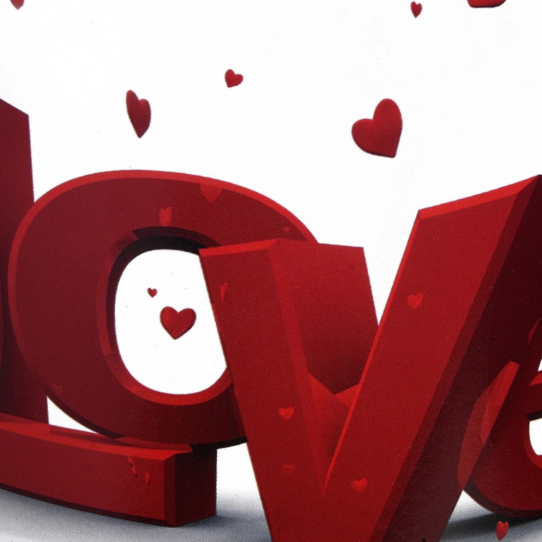 Valentine'S Day Accessories-National Tree Company Love' Tin Pots, White, Decorated With Red Hearts, Valentine'S Day Collection, Pack Of 2