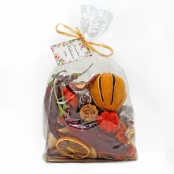 Christmas Accessories-National Tree Company 6" 250 Gram Mixed Potpourri- Oranges, Sliced Red Apples, Chiles, Cones, And Jackarandas