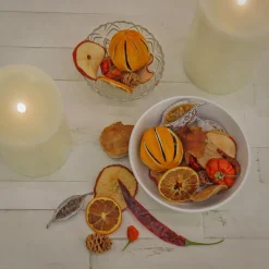 Christmas Accessories-National Tree Company 6" 250 Gram Mixed Potpourri- Oranges, Sliced Red Apples, Chiles, Cones, And Jackarandas