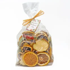 Christmas Accessories-National Tree Company 6" 250 Gram Mixed Potpourri- Citrus, Sliced Red And Green Apples, Red Chiles, And Eucalyptus Leaves